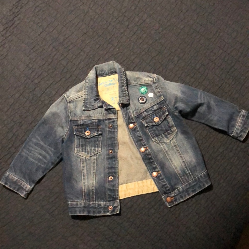 Toddler boys jean jacket 3t